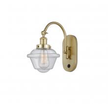 Innovations Lighting 918-1W-SG-G534 - Oxford - 1 Light - 8 inch - Satin Gold - Adjustable Swing Arm