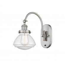 Innovations Lighting 918-1W-SN-G324 - Olean - 1 Light - 7 inch - Brushed Satin Nickel - Adjustable Swing Arm