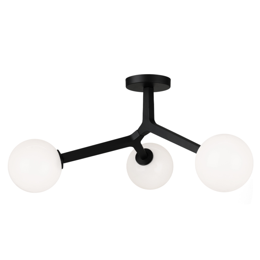 Rami Black Ceiling Mount