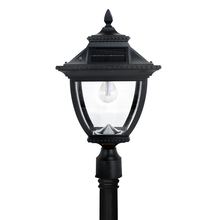 Gama Sonic 104B001 - Pagoda Bulb Solar Lamp Post - Single Lamp