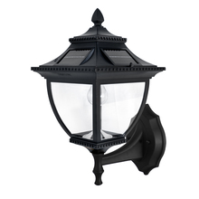 Gama Sonic 104B033 - Pagoda Bulb Solar Lamp - Wall/Pier/3" Fitter Mount