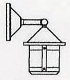 Arroyo Craftsman BB-6SWRM-RC - 6" berkeley short body wall mount - wet rated