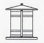 Arroyo Craftsman BC-11LOF-BK - 11" berkeley long body column mount