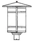 Arroyo Craftsman BP-17LF-P - 17" berkeley long body post mount