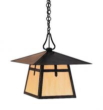 Arroyo Craftsman CH-15DOF-P - 15" carmel pendant with dart overlay