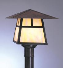 Arroyo Craftsman CP-15ECS-S - 15" carmel post mount without overlay (empty)