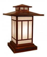Arroyo Craftsman KC-12RM-MB - 12" kennebec column mount