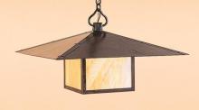 Arroyo Craftsman MH-30TOF-P - 30" monterey pendant with t-bar overlay