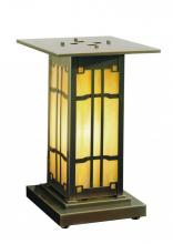 Arroyo Craftsman PTL-9LRM-BK - 9" pasadena long body table lamp