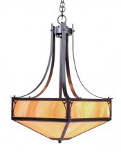 Arroyo Craftsman SGCH-20WO-RC - 20" saint george inverted chandelier