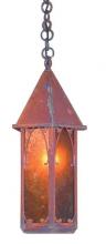 Arroyo Craftsman SGH-7CS-BK - 7" saint george pendant