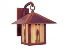 Arroyo Craftsman TRB-12ARAM-VP - 12" timber ridge wall bracket with arrow filigree