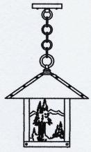 Arroyo Craftsman TRH-12MNOF-RB - 12" timber ridge pendant with mountain filigree