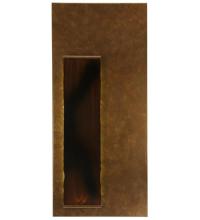 Meyda White 129565 - 18"W Piastra Left LED Wall Sconce