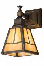 Meyda White 181231 - 6"W Valley View Mission Wall Sconce